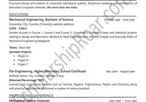 Sample Of High School Resume for Schola How to Write Academic Cv for Scholarship (10 Examples …