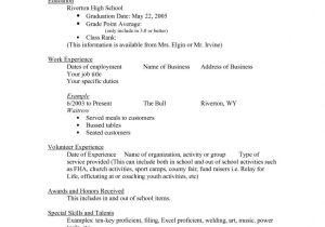 Sample Of High School Resume for Schola Scholarship Resume Templates Sample Scholarship Resume …