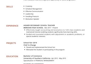 Sample Of High School Teacher Resume Secondary School Teacher Resume Sample 2022 Writing Tips …