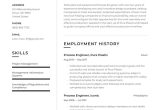 Sample Of It Process Engineer Resume Process Engineer Resume Example & Writing Guide Â· Resume.io