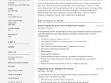 Sample Of Nursing Objectives for Resume Registered Nurse Resume Examples & Writing Guide  12 Samples Pdf
