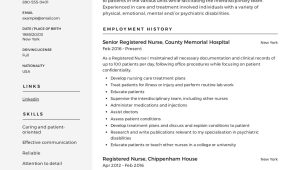 Sample Of Nursing Objectives for Resume Registered Nurse Resume Examples & Writing Guide  12 Samples Pdf
