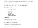 Sample Of Objectives In Resume for Ojt Resume Masscomm – Amazing Resume Masscomm tourism Student Resume …
