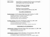 Sample Of Objectives In Resume for Teachers Pin On Resume Templates