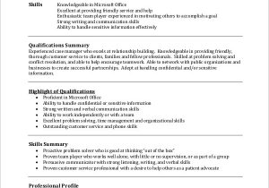 Sample Of Personal Summary In Resume Free 8 Resume Summary Templates In Pdf