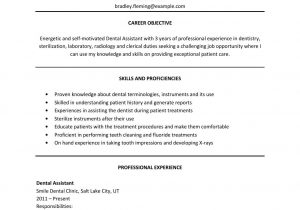 Sample Of Resume for Dental assistant Dental assistant Resume Sample by Mark Stone – issuu