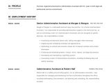 Sample Of Resume for Executive assistant Free Administrative assistant Resume Sample, Template, Exam …