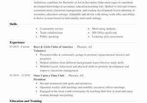 Sample Of Resume for Student with No Experience How to Build A Resume with No Experience as A College Student …