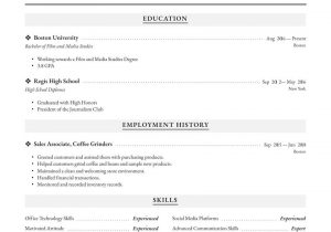 Sample Of Resume for Undergraduate Students College Student Resume Examples & Writing Tips 2021 (free Guide)