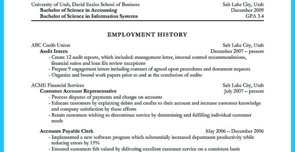 Sample Of Resume Objective for Accountant Accounting Student Resume Here Presents How the Resume Of …