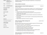 Sample Of Resume Of Hvac Helper Hvac Technician Resume & Guide   12 Templates Pdf & Word
