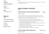 Sample Of Resume Of Hvac Helper Hvac Technician Resume & Guide   12 Templates Pdf & Word