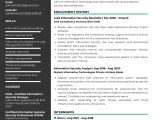 Sample Of Resume On Vulnerability Remediation Sample Resume Of Information Security Specialist with Template …