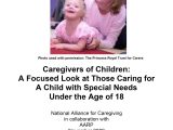 Sample Of Resume with Caregiving Experiance for Grandchildren Caregivers Of Children: A Focused Look at Those Caring for A Child …