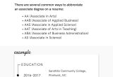 Sample Of Resume with Education Batchelors Degree How to List A Degree On A Resume (associate, Bachelor’s, Ma)