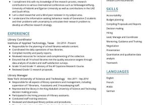 Sample Of Resume with Library Volunteer Experience Library Manager Resume Sample 2022 Writing Tips – Resumekraft