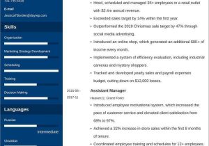 Sample Of Retail Management Customer Service Resume Retail Manager Resumeâsample and 25lancarrezekiq Writing Tips