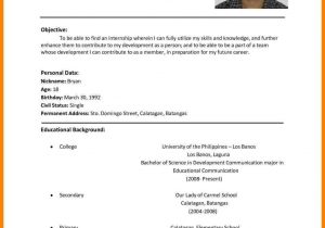 Sample Of Simple Resume In Philippines 11lancarrezekiq Resume Samples Philippines Sample Resume format, Basic …