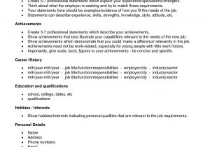 Sample Of Special Skills and Interest In Resume Resume Examples Hobbies