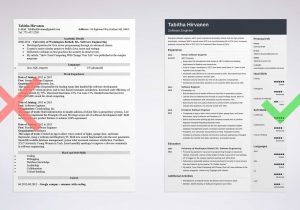 Sample One Page Resume for Experienced software Engineer software Engineer Resume Examples & Tips [lancarrezekiqtemplate]