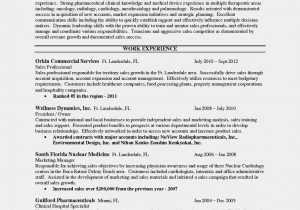 Sample Pharmaceutical Sales Resume No Experience Resume for Medical Sales Entry Level â Resume Samples