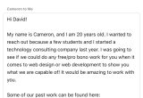 Sample Random Email Request to Send Resume to Recruiter How to Write Cold Emails for Jobs with Examples – Betterleap …