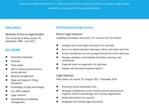 Sample Real Estate Legal assistant Resume Legal assistant Resume Examples In 2022 – Resumebuilder.com