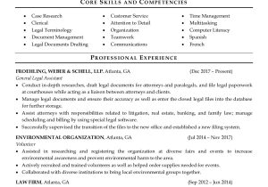 Sample Real Estate Legal assistant Resume Legal assistant Resume Examples Resumegets.com