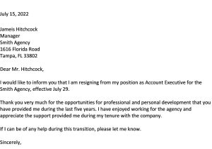 Sample Reason for Leaving On Resume Sample Resignation Letter for Quitting Your Job