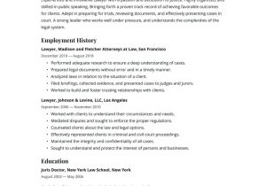 Sample Representative Matters for Lawyer Resume Lawyer Resume Examples & Writing Tips 2022 (free Guide) Â· Resume.io