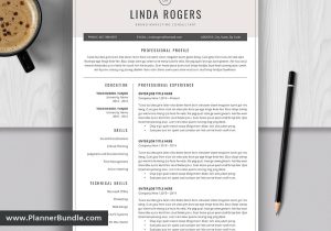Sample Resume and Cover Letter for Creative Professional Modern and Creative Resume Template for Ms Word, Job Cv Template …