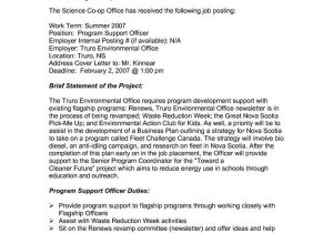 Sample Resume Cover Letter for Internal Position Cover Letter Template for Internal Position Resume