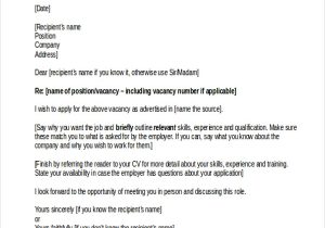 Sample Resume Cover Letter for It Job Free 8 Sample Resume Cover Letters In Pdf