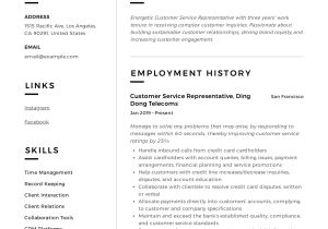 Sample Resume Customer Service Representative Philippines Customer Service Representative Resume & Guide 12 Pdf 2022