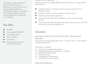 Sample Resume Data Entry Job Description Data Entry Resume Examples In 2022 – Resumebuilder.com