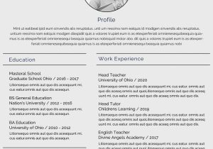 Sample Resume Description Of Vip Kid Teacher English Teacher Cv Template – Word, Apple Pages, Psd Template …