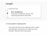 Sample Resume Did Not Complete College How to Put Unfinished College Degree On Resume [examples]