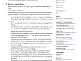 Sample Resume Director Of Mental Health Mental Health Nurse Resume & Guide  20 Free Templates
