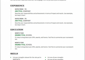Sample Resume Download In Ms Word 11 Free Resume Templates You Can Customize In Microsoft