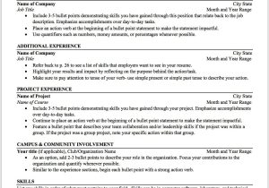 Sample Resume Duties Accomplishments and Related Skills Uga Career Center