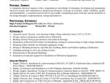 Sample Resume Electrical Estimation Engineer Cv Electrical Engineer Cv Sample Pdf Electrical Substation High …
