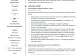 Sample Resume Electrical Estimation Engineer Cv Electrical Engineer Resume & Writing Guide  18 Templates 2022