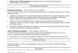 Sample Resume Engineer Out Of College Sample Resume for A Midlevel Mechanical Engineer Monster.com
