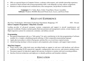 Sample Resume Entry Level Computer Science Puter Science Entry Level Resume
