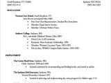 Sample Resume First Year College Student 14 First Resume Templates Pdf Doc