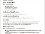 Sample Resume for 11 Years Experience Cv Template Year 11 Resume format