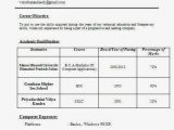 Sample Resume for 12th Pass Student Sample Resume for 12th Pass Student Resume format for 12