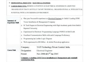 Sample Resume for 2 Years Experience Hr Resume Sample for 2 Years Experience Best Resume Examples