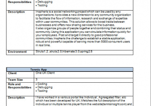 Sample Resume for 2 Years Experience In Java Java J2ee 2 Years Experience Resume