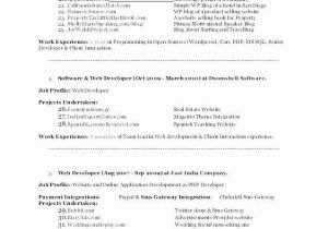Sample Resume for 3 Years Experience In Java √ 20 Java Developer Resume 3 Years Experience In 2020